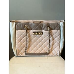 Pink/Tan Quilted Apt 9 Handbag